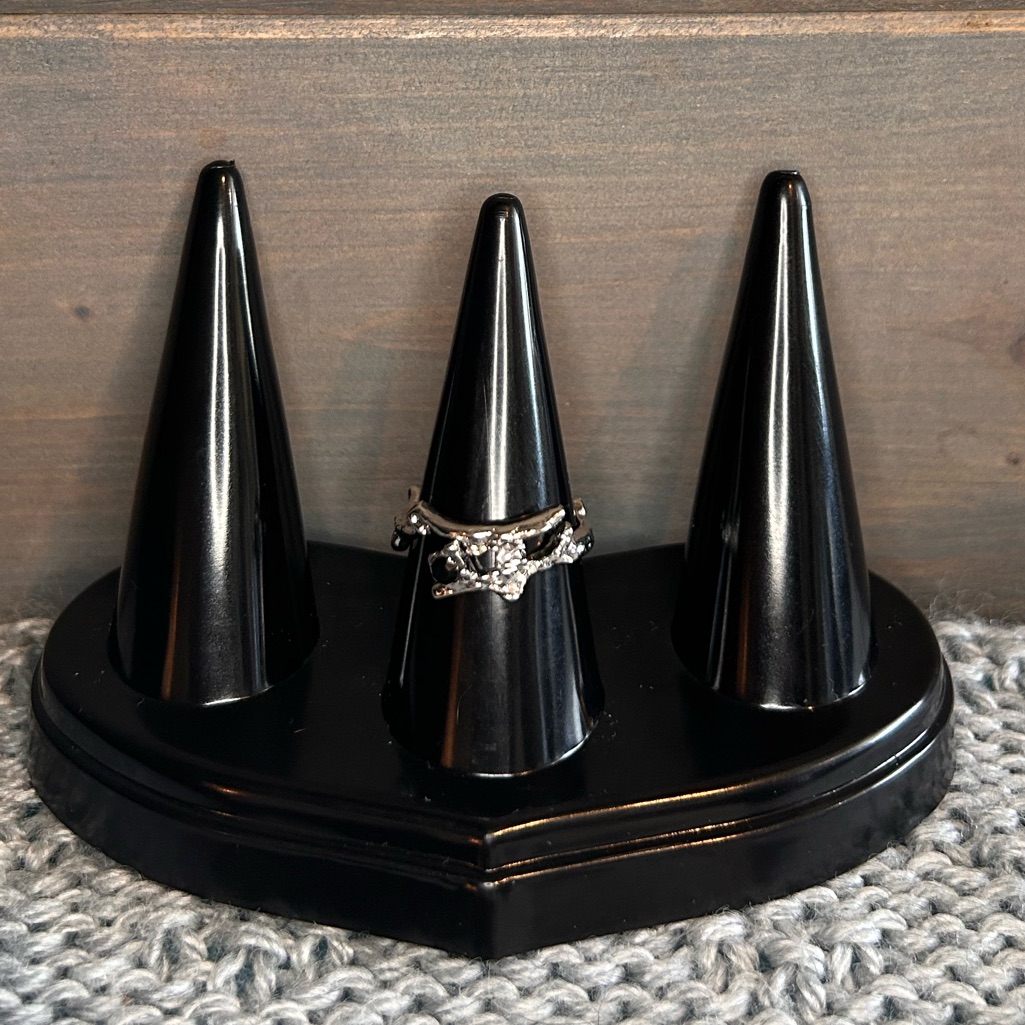 Silver Tone Irregular Shape Ring